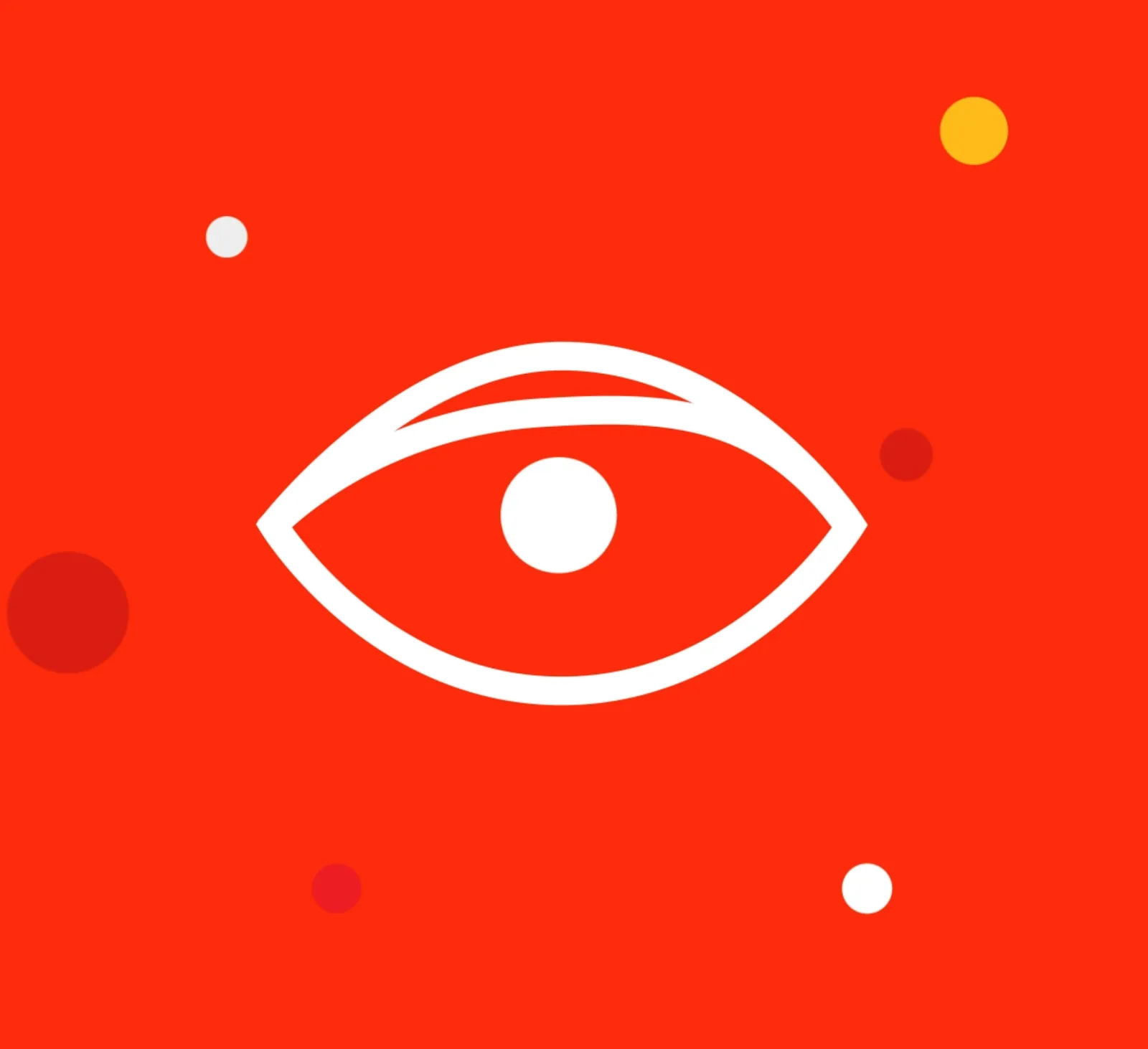 Icono de ojo de la identidad de Nuddo
